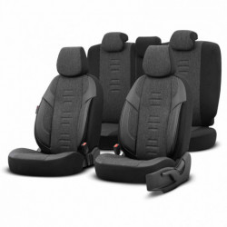 Комплект автомобилни калъфи OTOM THRONE 102 SMOKED 3-ZIP
