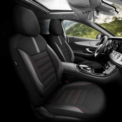 Комплект тапицерия за автомобил OTOM LIMITED 101 BLACK/RED 3-ZIP