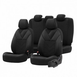 Комплект автомобилни калъфи OTOM TEMPO 1501 BLACK NZ