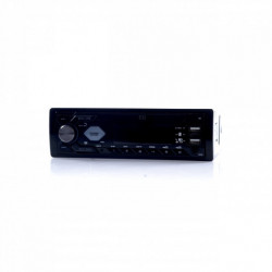 Авторадио 1 din usb micro sd bt - синьо
