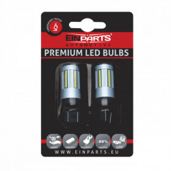 W21/5W LED жарулка (66 x SMD) 6000k canbus