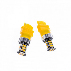 P27W LED крушка (30 x SMD 3020) оранжева canbus