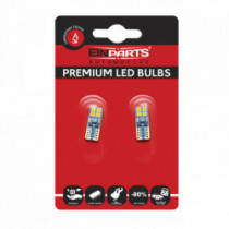 W5W LED крушка (8 x osram LED 3030) оранжева canbus