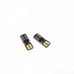 W5W LED крушка (8 x osram LED 3030) оранжева canbus