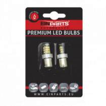 P21W LED крушка (30 x SMD 3020) оранжева canbus