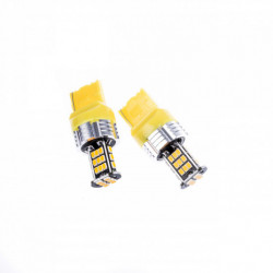 W21W LED крушка (30 x SMD 3020) оранжева canbus