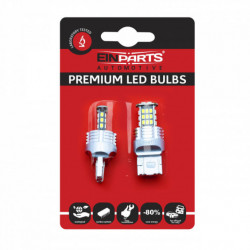 W21/5W LED лампа (30 x SMD 3020) 6000k canbus 7443ck