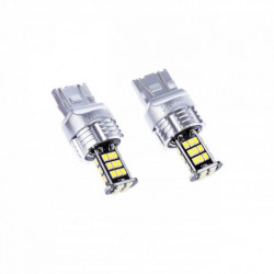 W21/5W LED лампа (30 x SMD 3020) 6000k canbus 7443ck