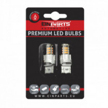 W21/5W LED крушка (30 x SMD 3020) червена canbus 12/24V