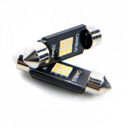C10W LED крушка (6 x SMD 2016) 39 mm 6000k canbus