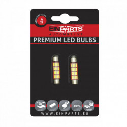 C10W LED крушка (16 x SMD 4014) 39 mm 6000k canbus