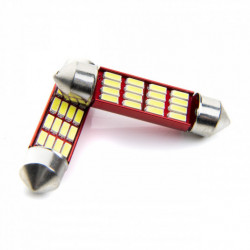 C10W LED крушка (16 x SMD 4014) 39 mm 6000k canbus