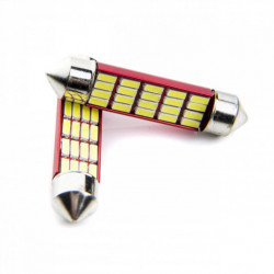 C10W LED крушка (20 x SMD 4014) 42 mm 6000k canbus