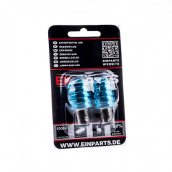 P21/5W LED крушка 7W (1 x SMD 7080) 6000k двойна нишка