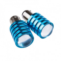 P21/5W LED крушка 7W (1 x SMD 7080) 6000k двойна нишка