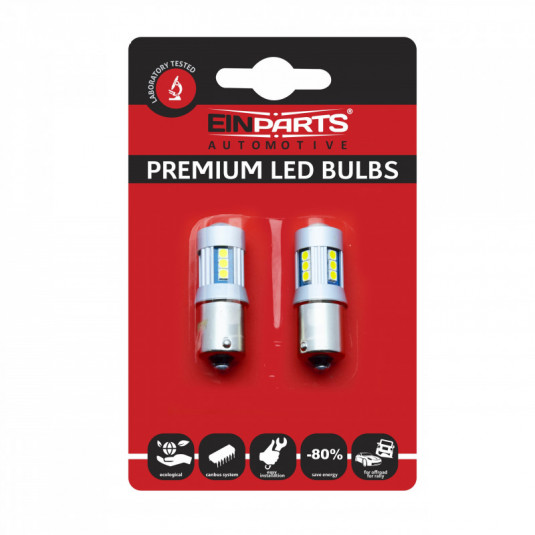 P21W LED крушка (15 x SMD 3030) 6000k 12/24V
