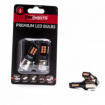 P21W LED лампа (21 x SMD 2835) червена canbus
