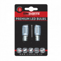 P21/5W LED крушка (66 x SMD 2016) червена canbus