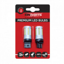 W21/5W LED крушка (66 x SMD 2016) 6000k canbus V2
