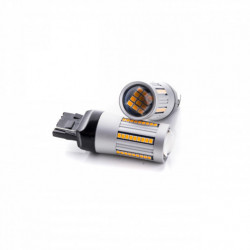 W21W LED светлина (66 x SMD 2016) оранжева canbus V2