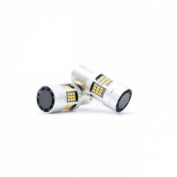 P21W LED крушка 1156 54 SMD 2016 амбър canbus