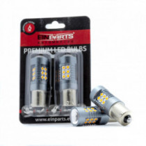 Py21W LED лампа 24 SMD 3030 амбър canbus