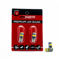 W5W LED лампа 15 SMD 4014 5000k canbus