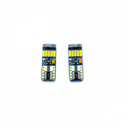 W5W LED лампа 15 SMD 4014 5000k canbus