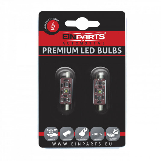 C10W LED крушка 3W (1 x cree xp-e) 42 mm 6000k canbus