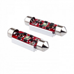 C10W LED крушка 3W (1 x cree xp-e) 42 mm 6000k canbus