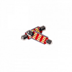 C10W LED крушка (12 x SMD 4014) 42 mm 6000k canbus