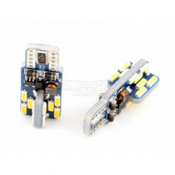 W5W LED крушка (24 x SMD 4014) 3000k canbus