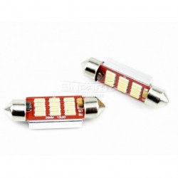 C10W LED лампа (12 x SMD 4014) 39 mm 3000k canbus