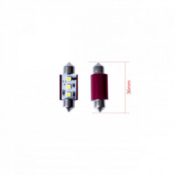 C5W/c10W LED крушка 36mm 3SMD 2835 samsung LED canbus