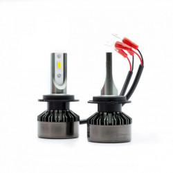 H7 LED лампа 24W (2 x LED flip chip) 6000k canbus 12/24V