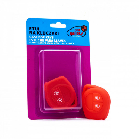 Epkc30 силиконов калъф na ключове - червена Fiat Opel Suzuki