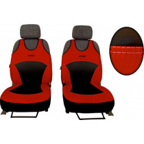 Автомобилни тапицерии Active Sport Alcantara A тъглово червени (Alcantara-кожа)
