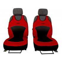 Автомобилни тениски Active Sport Alcantara A червени (Alcantara-кожа)