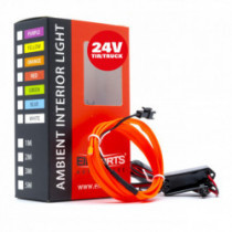 LED светлопровод лента 1m (червена) 24V