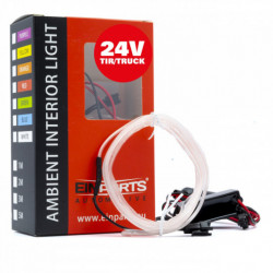 LED оптичен ивица 1m (бяла) 24V