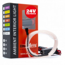 LED светловоден ремък 2m (бял) 24V
