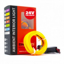 LED светлопровод лента 3m (амбър) 24V