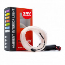 LED светлопровод лента 5m (бяла) 24V