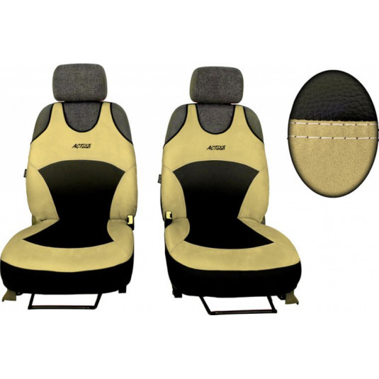 Автомобилни тениски Active Sport Alcantara A бежови (Alcantara-кожа)