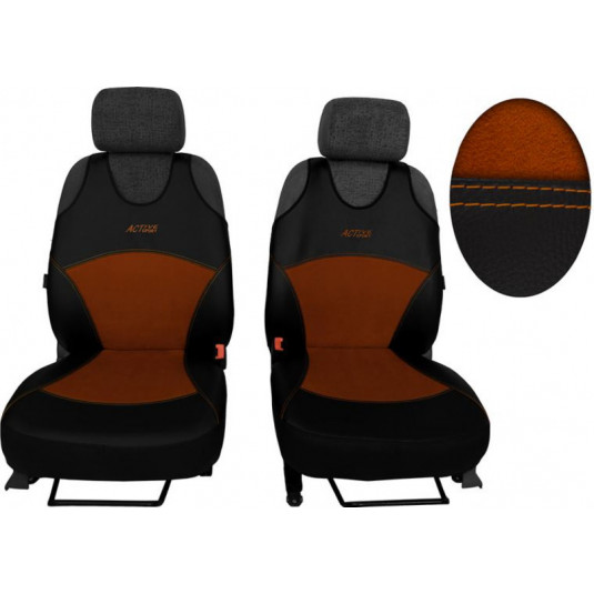 Автомобилни тениски Active Alcantara B кафяви (Кожа-алкантара)
