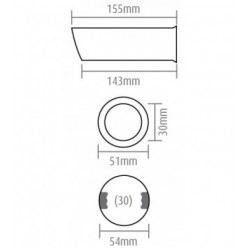 Край на теча (Ø теча до 48mm) V3