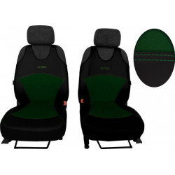 Автомобилни тричета Active Alcantara B зелено (Кожа-alcantara)