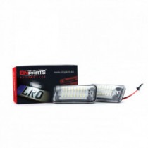 LED осветление за регистрационния номер SUBARU IMPREZA Hatchback (GR, GH, G3) (2007-2014) EP40