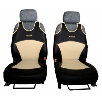 Автомобилни тениски Active Sport Leather бежови (Кожа)