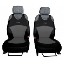 Автомобилни тениски Active Sport Leather сиви (Кожа)